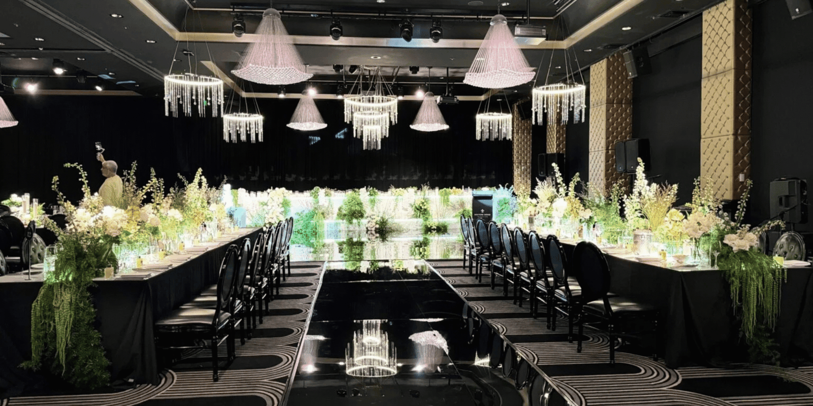 LED Lighting and Custom Event Decor